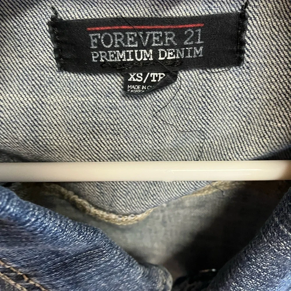 Forever 21 Premium Denim Vest